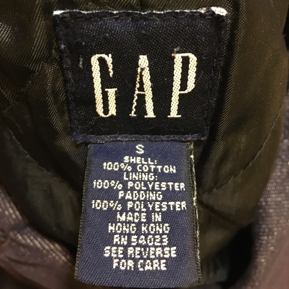 Gap Dark Denim Button Coat - image 8
